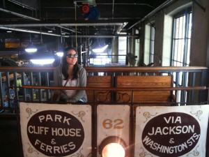Being a tourist - Cable Car Museum